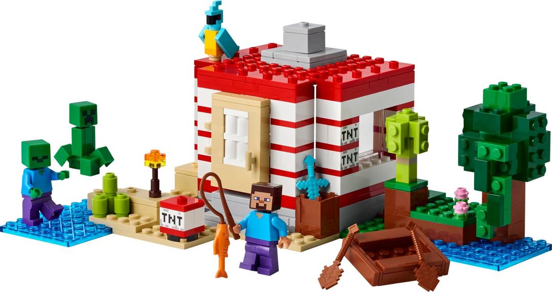 TNT 정글 하우스 21275 | 마인크래프트® | LEGO® Shop KR