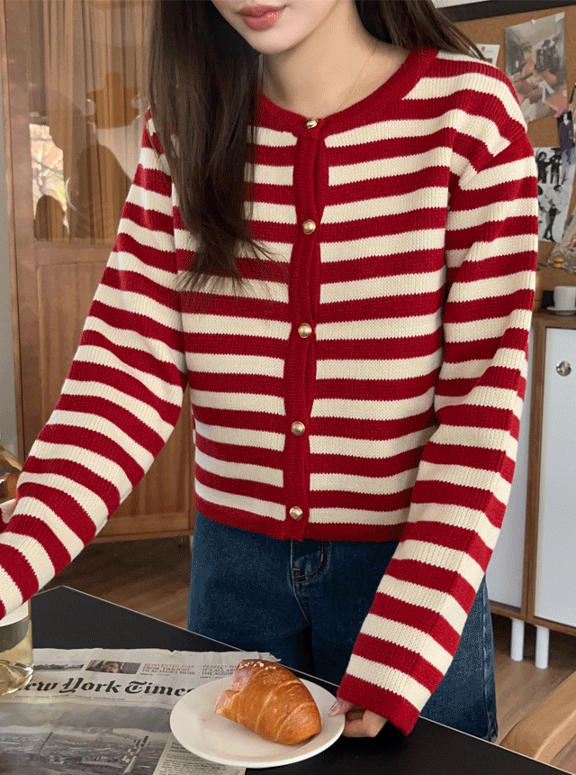 앤드 단가라 가디건 - 3color