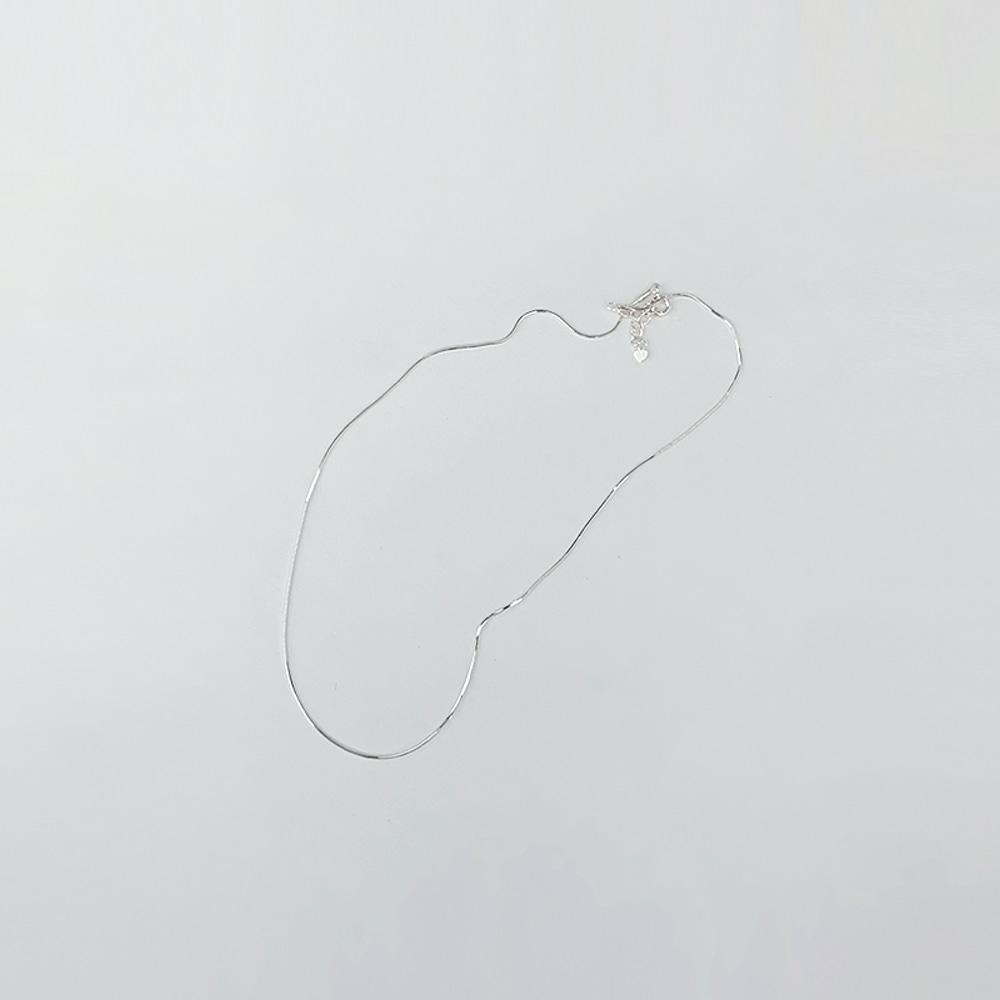 (SILVER 925) 샌를 심플 목걸이