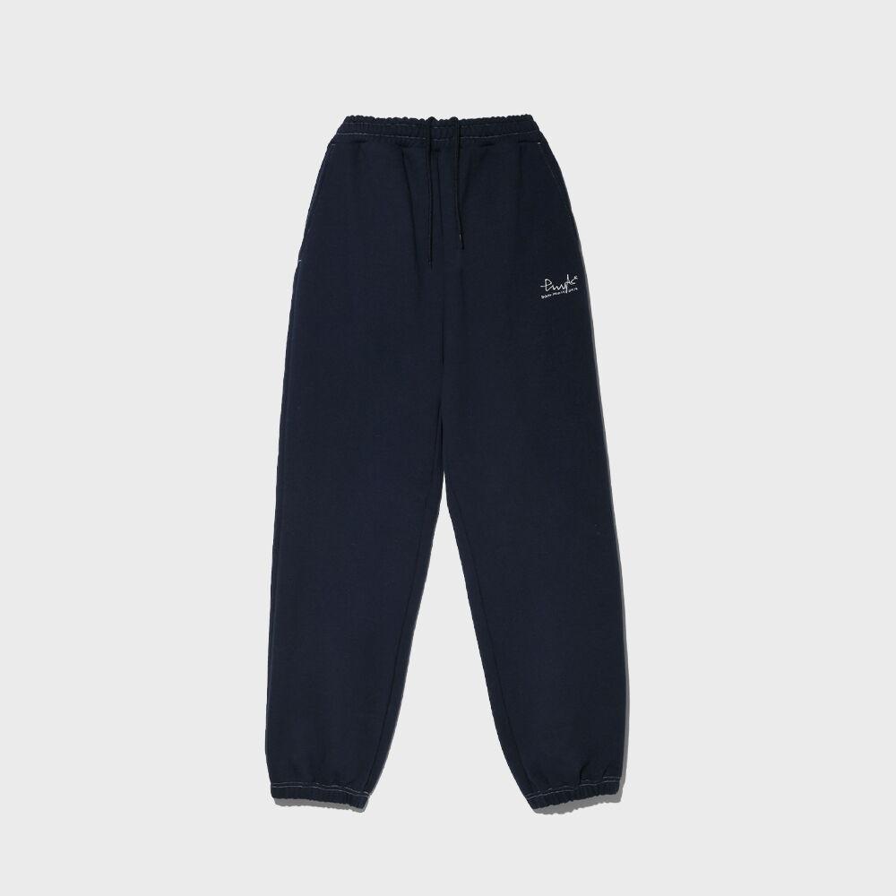PHYPS® SMALL LOGO SWEAT PANTS NAVY