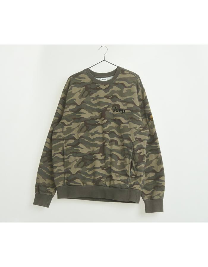 Jeep 지프 카모 맨투맨 / UNISEX L