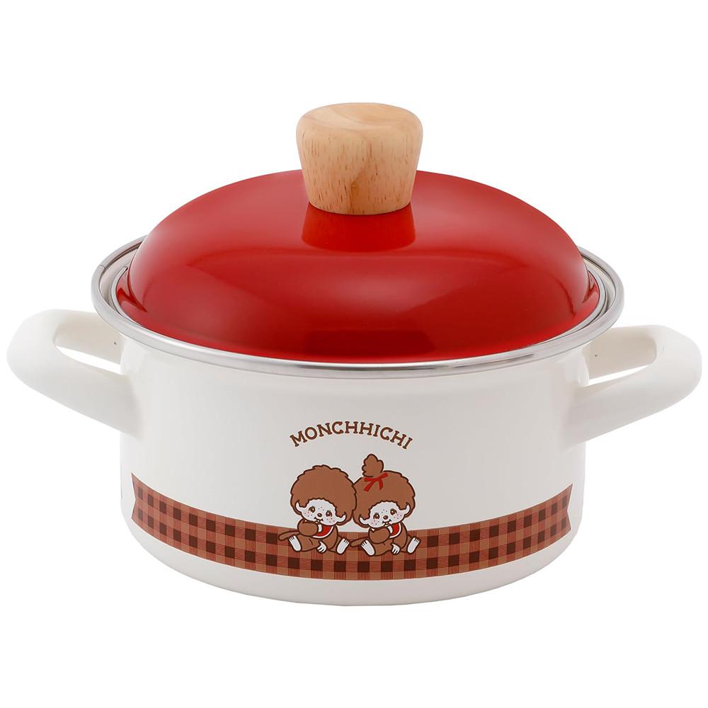 몬치치 체크 카세롤 14cm MNC-14W