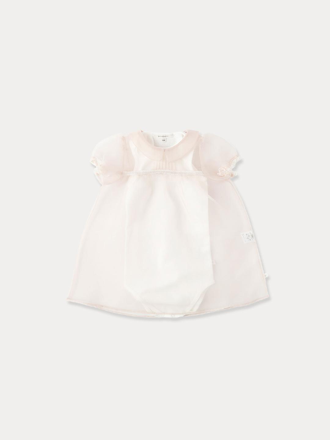 BABY) Little Organza Dress Set, Pink