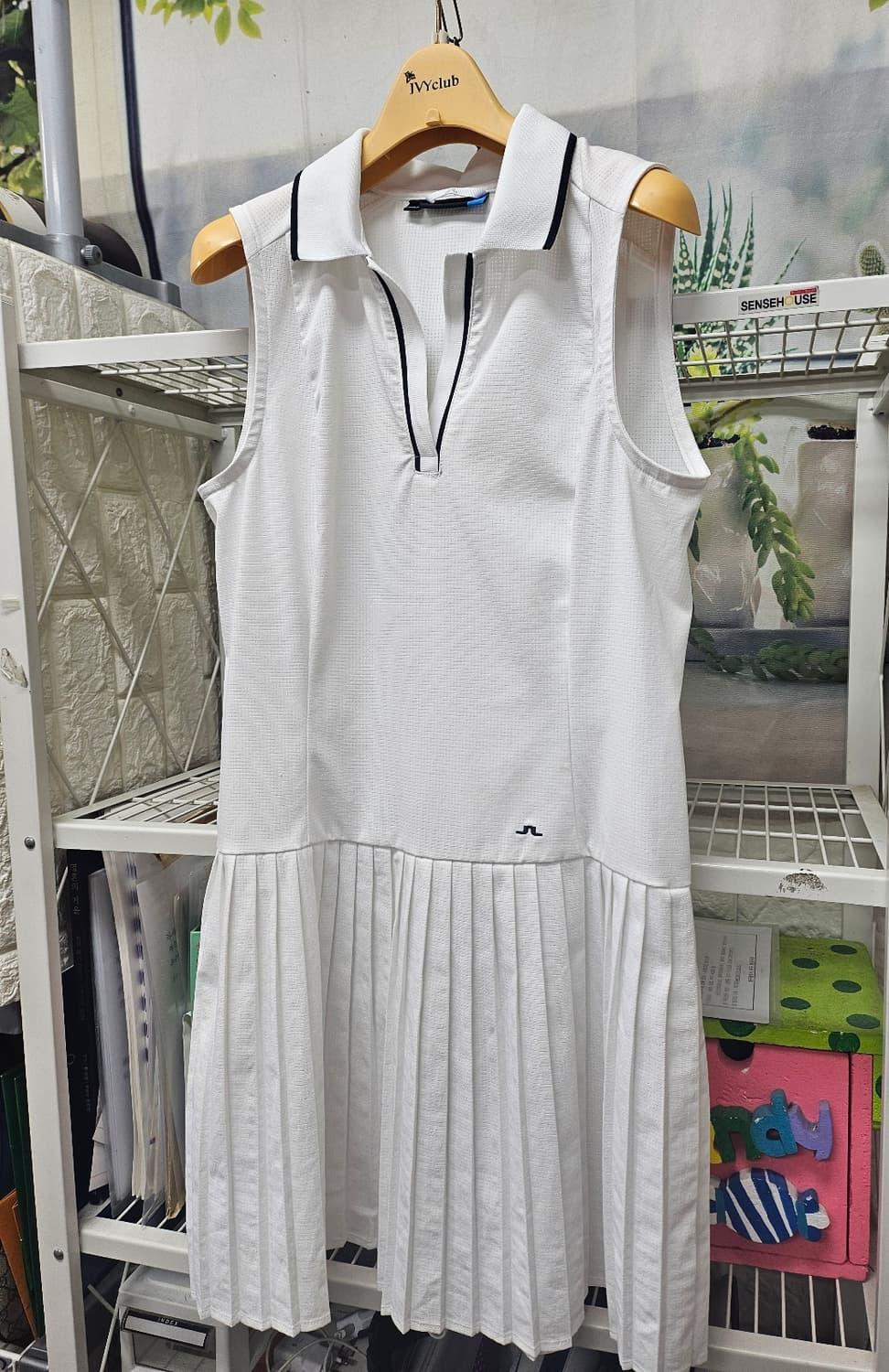 제이린드버그 골프원피스 여성 플리츠 민소매 나시원피스 | 후루츠패밀리