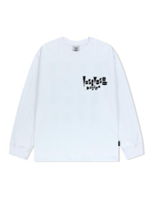 Alive Logo L/S White