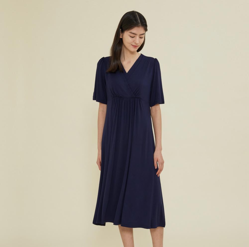 셔링 랩 수유원피스