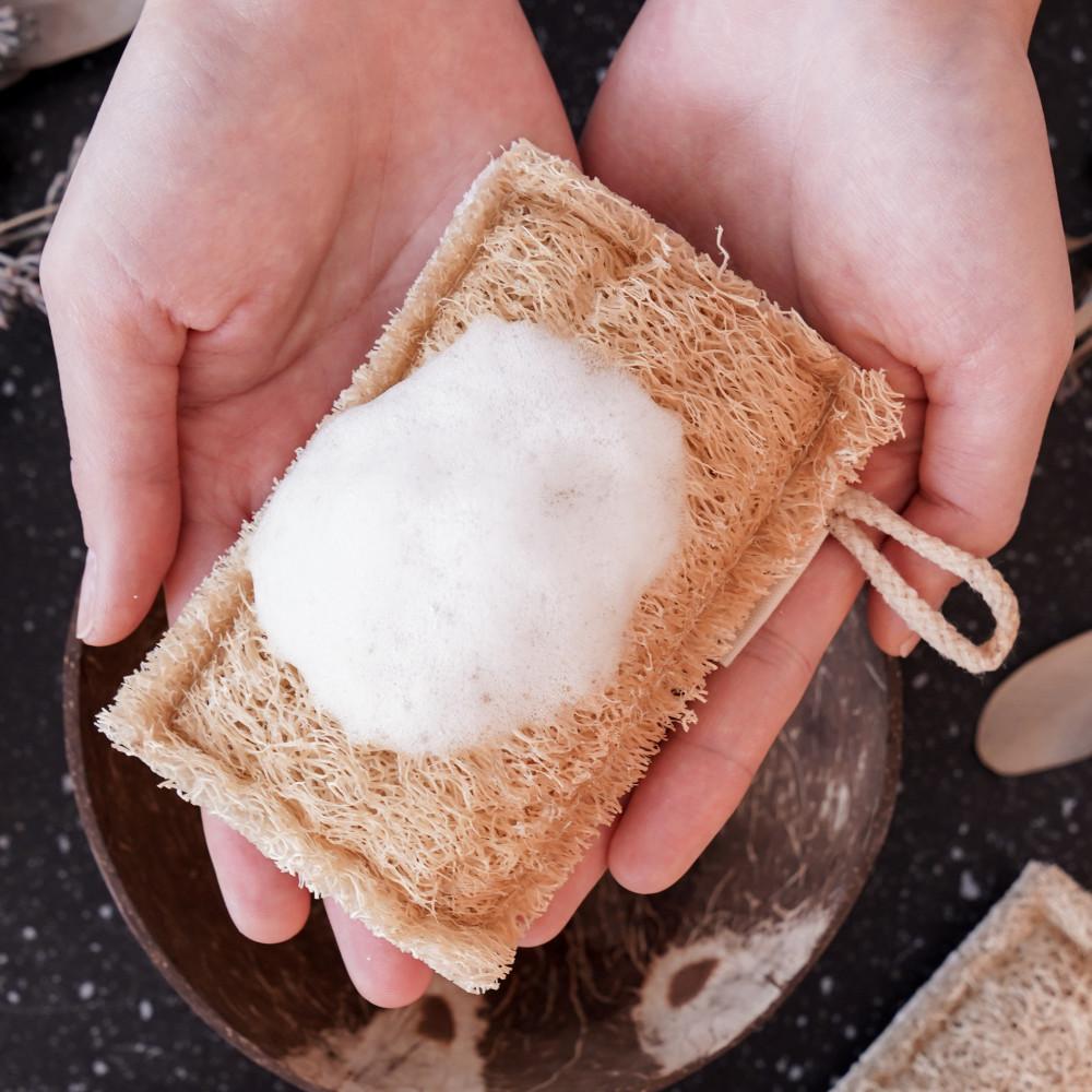 거품이잘나는 친환경 천연 수세미