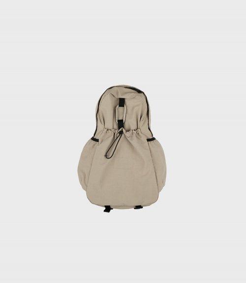 mmo backpack nylon slub / beige