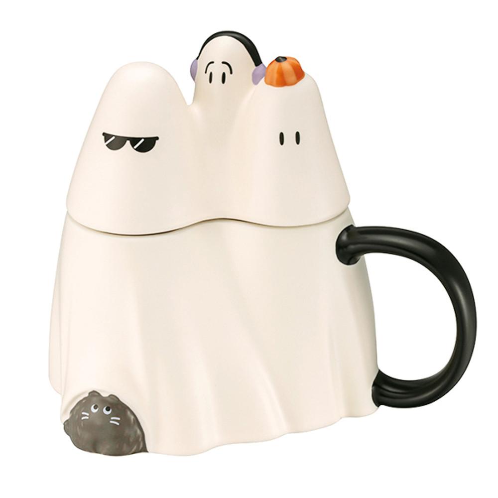 대만 스타벅스 할로윈 힙스터 고스트 머그 355ml