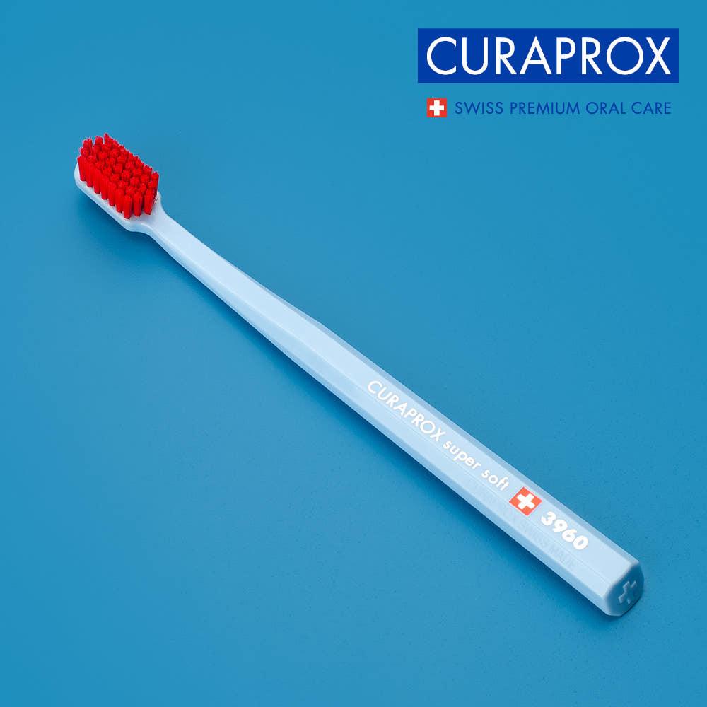 큐라덴 큐라프록스 CS3960 부드러운 초미세모 중급용 치석제거 잇몸칫솔 1개입 