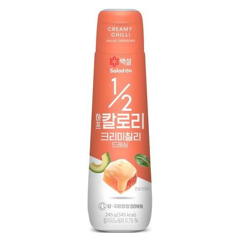 백설 하프칼로리 크리미 칠리 드레싱, 245g, 1개