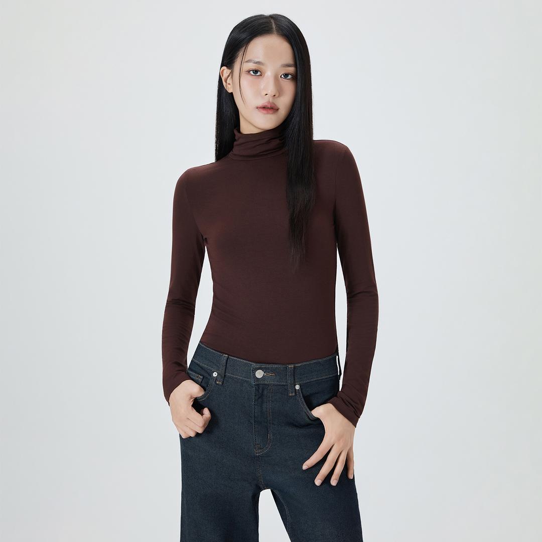 미쏘 목폴라 긴팔 티셔츠_MIWLWFV10A