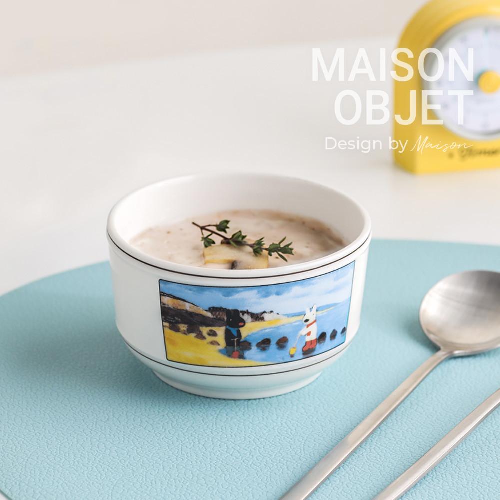 가스파드와 리사 프랑스 유화 캐릭터 도자기 공기