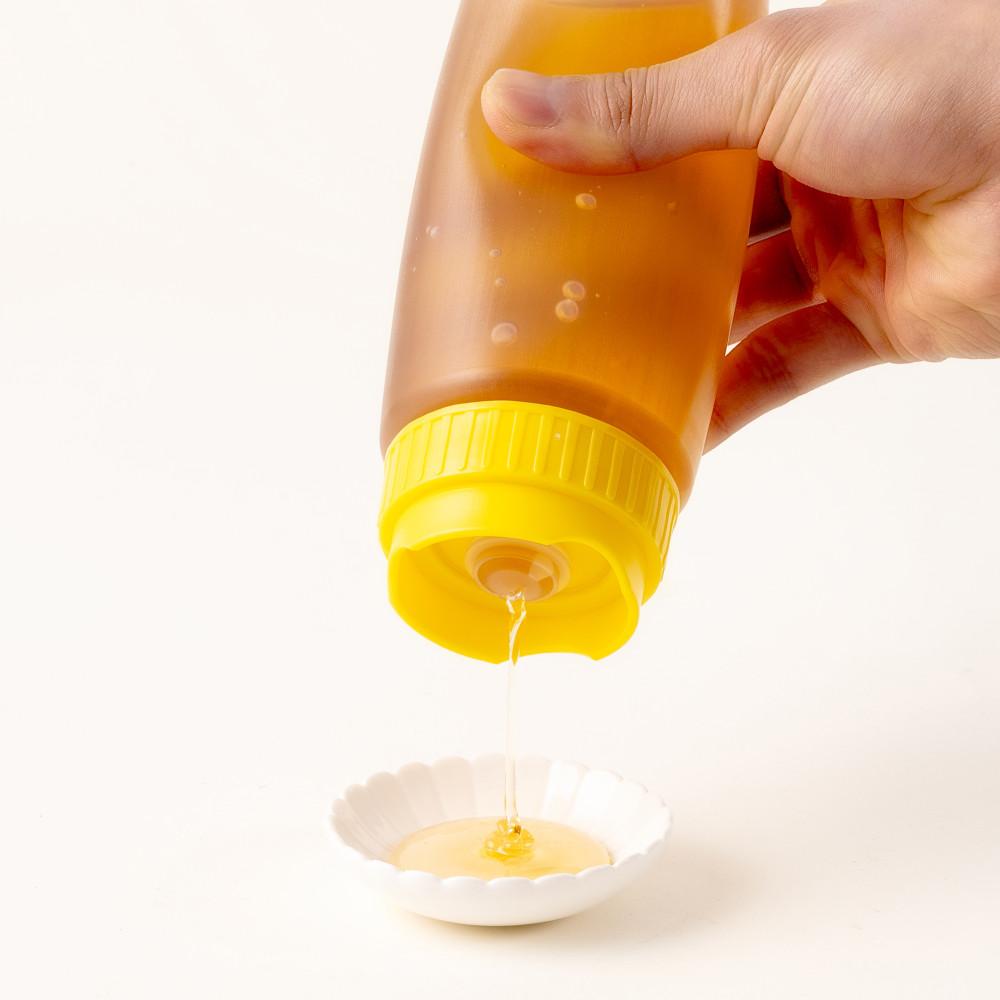 쉐프의꿀통 350ml 흐르지않는 거꾸로 업소용 소스통 꿀소분