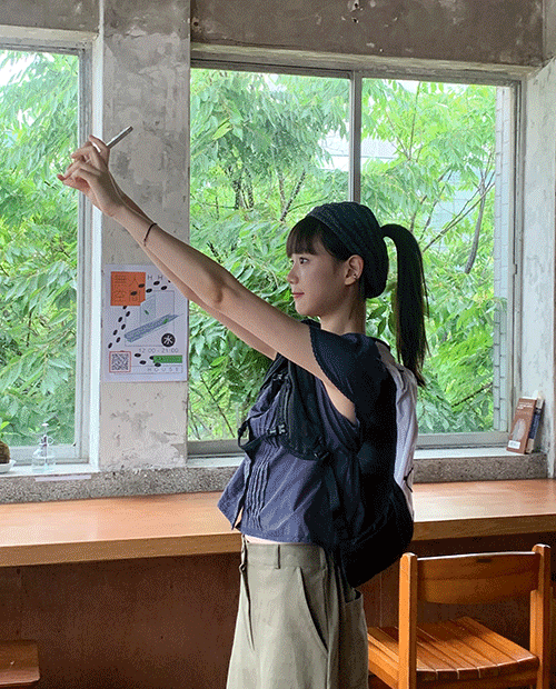 mini lace pintuck blouse / 3color