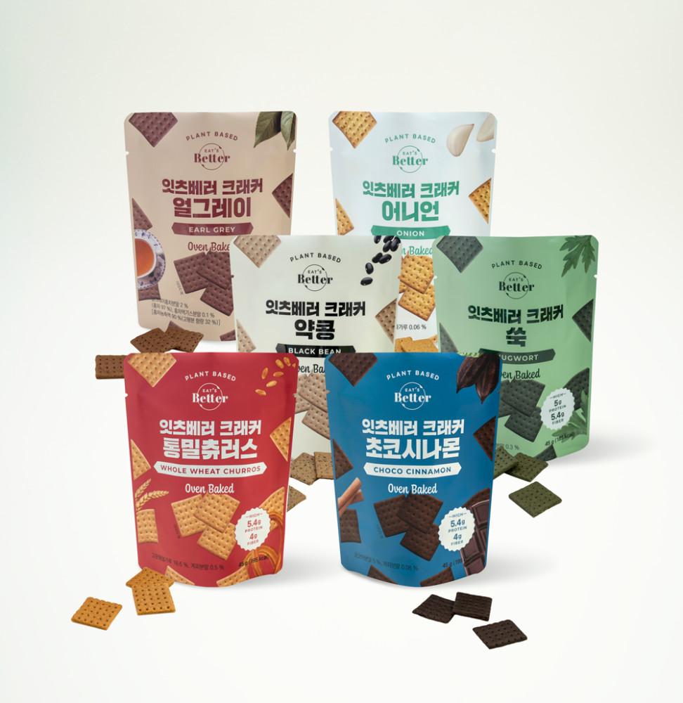 잇츠베러 비건 크래커 6종 골라담기 단백질 프로틴과자 쿠키 답례품 우리밀 어린이집 간식