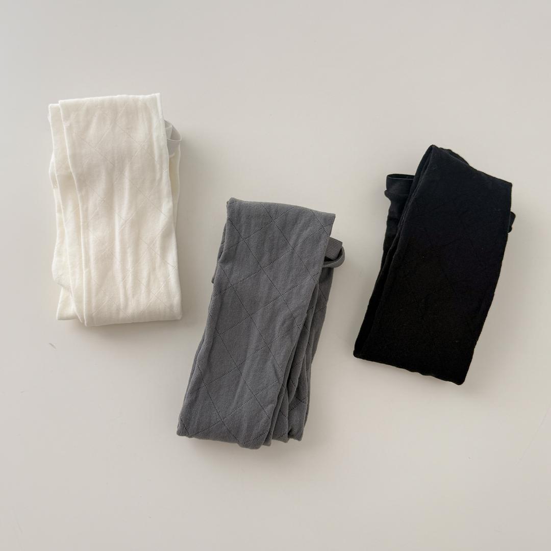 블루씨티 [포인트] 체크 다이아 패턴 시스루 유발 팬티 스타킹 3color