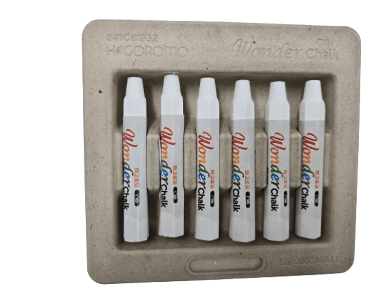 원더쵸크 178 일반칼라 백색6본