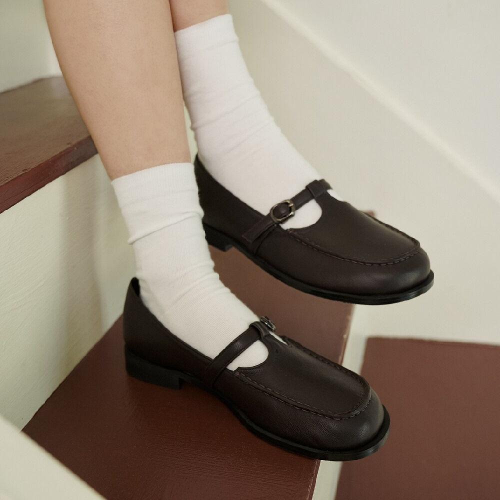 classic buckle loafer (brown)