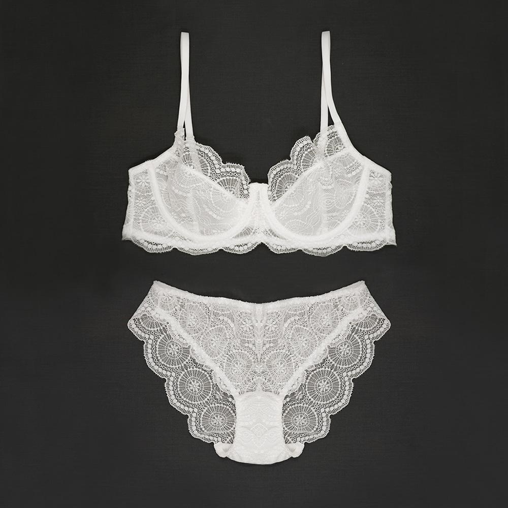 [4차 재입고]Classic Wire Bralette Blanc Set (클래식 와이어 브라렛 블랑 세트)