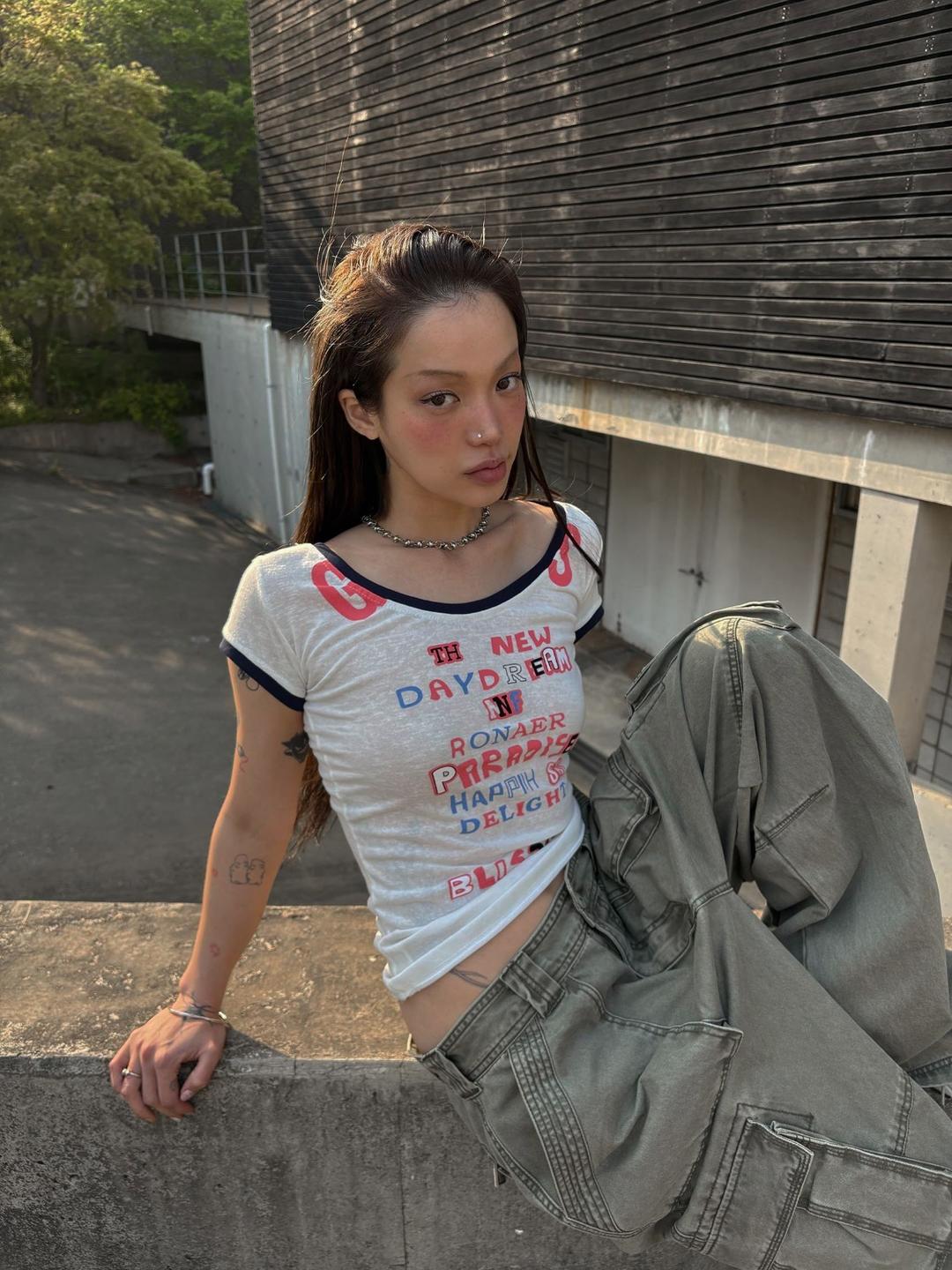 베이크먼데이 Cartoon Break Tee