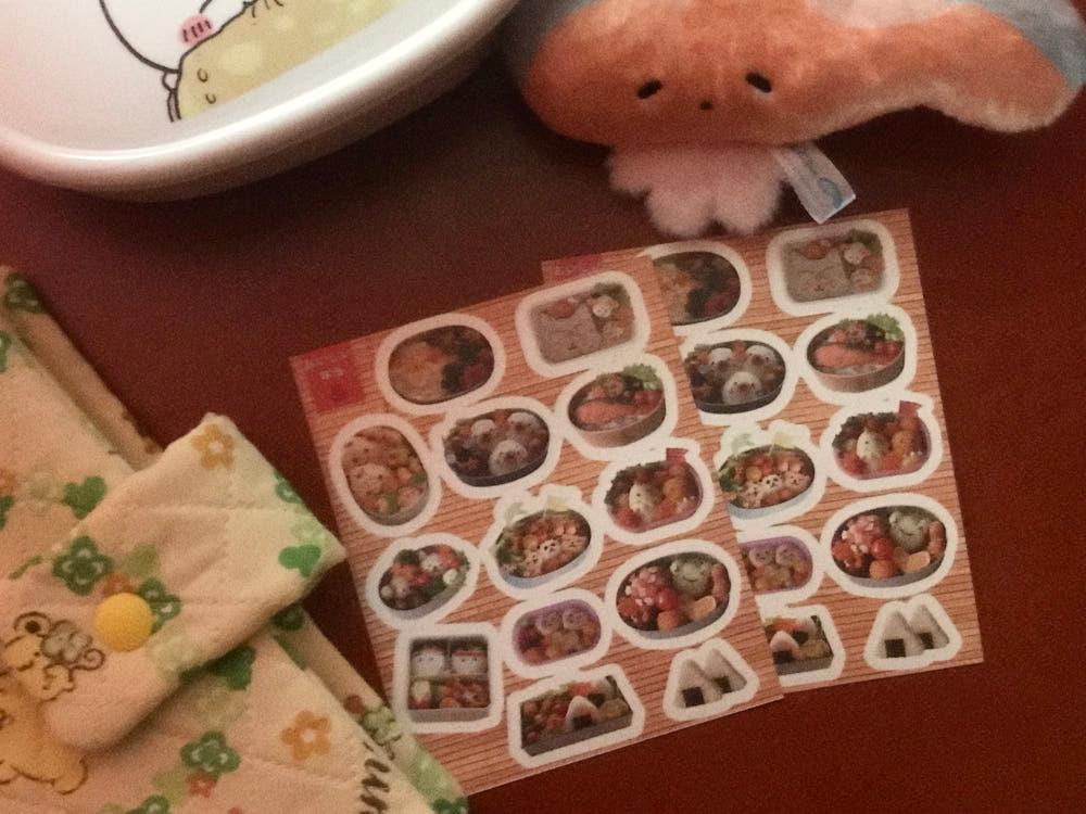 [흠냐냐] 냠냠 도시락 스티커