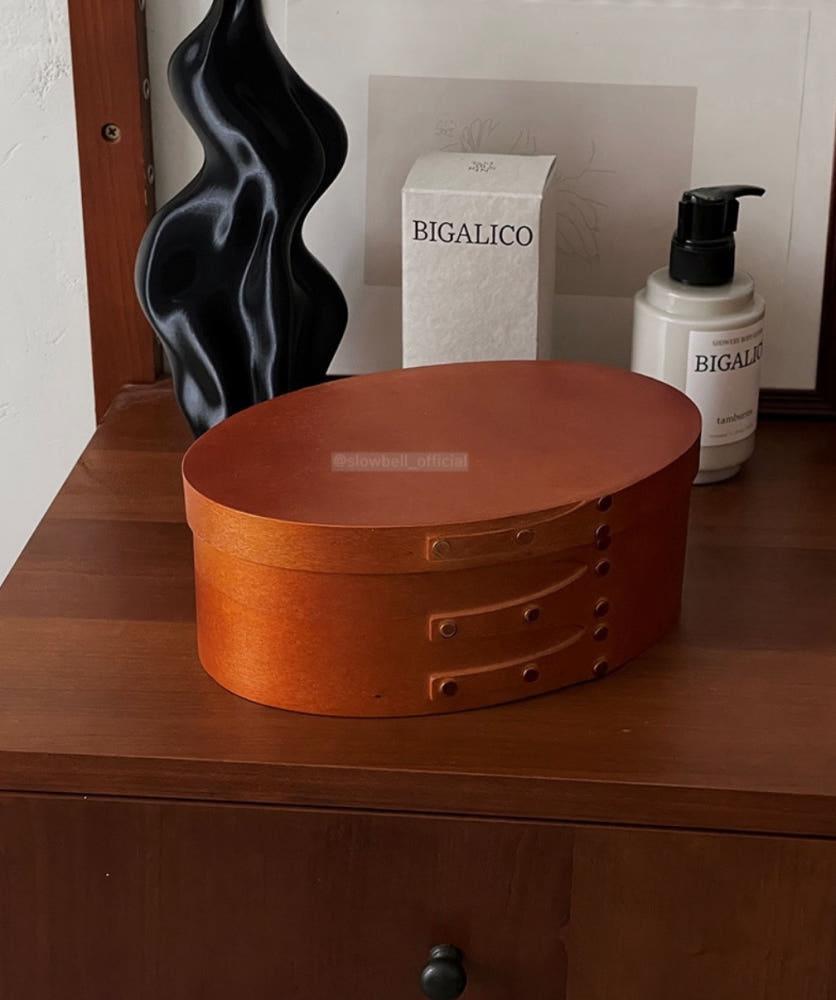 미드센츄리 셰이커 박스 원목 상자 우드 수납함 정리함 보관함 스몰