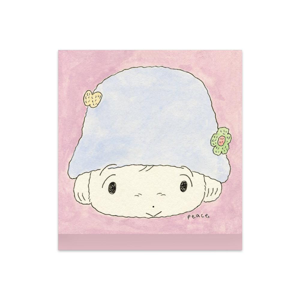 '바로바로 모자' 떡메모지