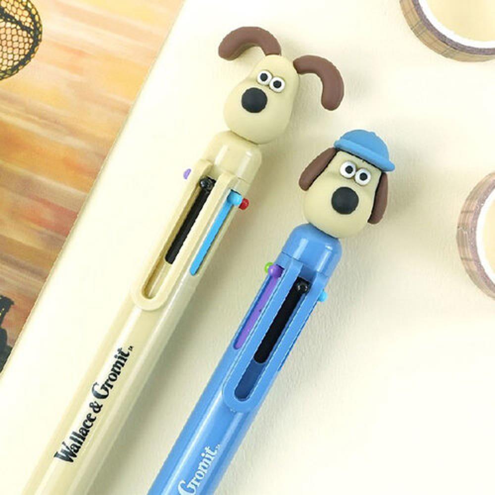 월레스와 그로밋 피규어 6색 볼펜