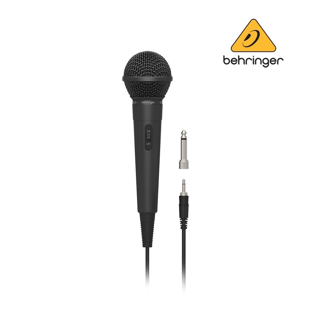 베링거 Behringer BC110 올인원 다이나믹 보컬 마이크 세트 휴대용 핸드마이크