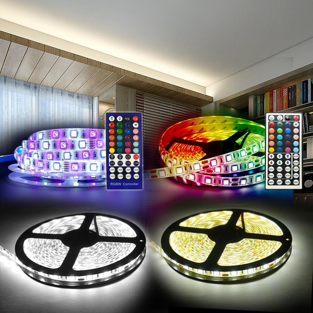 슬림LED바 세트 5M 12V RGB 스트립 무드등 간접조명