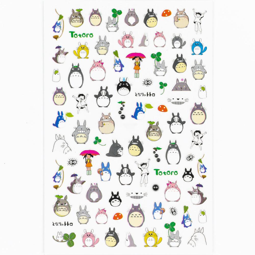 토토로 네일스티커 1