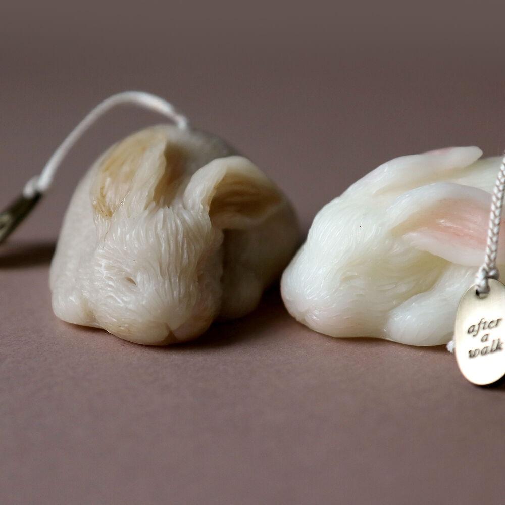 rabbit candle 래빗 캔들 오브제 향초