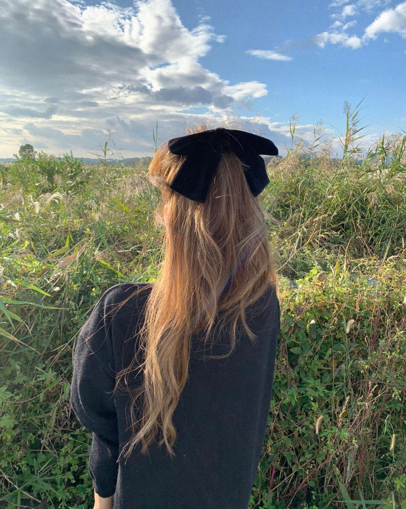 벨벳 빅리본 핀