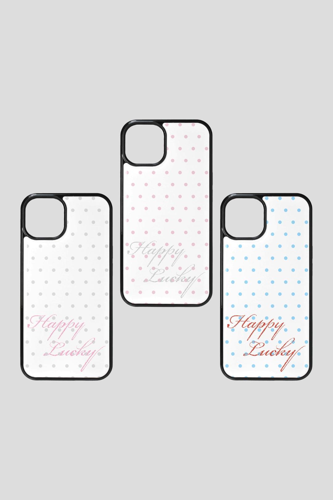 도트 해피럭키 글라스 케이스