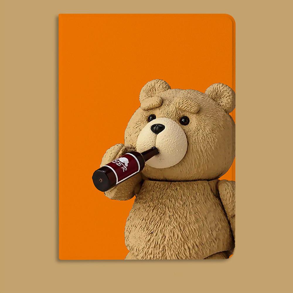 곰돌이 에어3세대 10.5케이스 캐릭터 펜슬수납형 전기종 아이패드 케이스