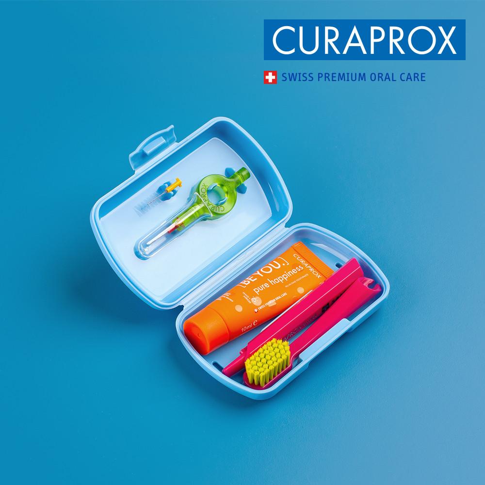 큐라덴 큐라프록스 Travel set(CS5460칫솔+BEYOU치약+치간칫솔) 여행용 휴대용칫솔