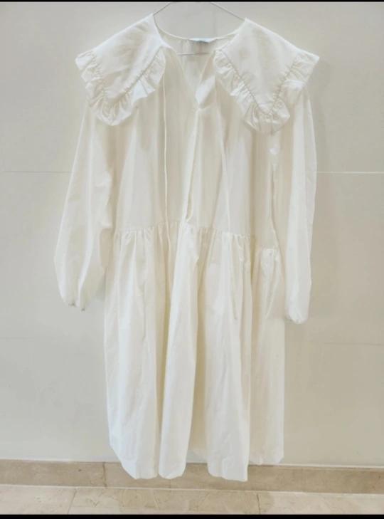 11am 러플 세일러 원피스