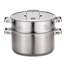 키친플라워 프리미엄 스텐 찜냄비