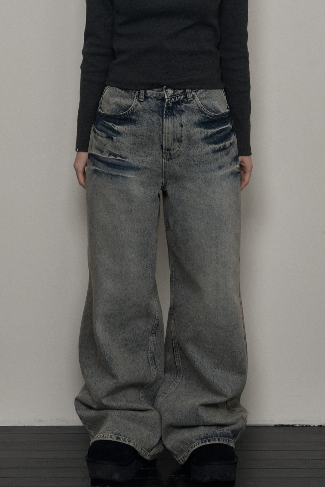 Washing Wide Denim