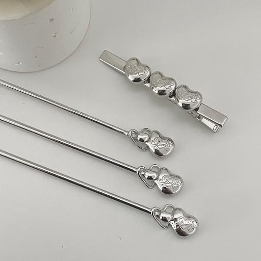 nerdy love 2 hair pin