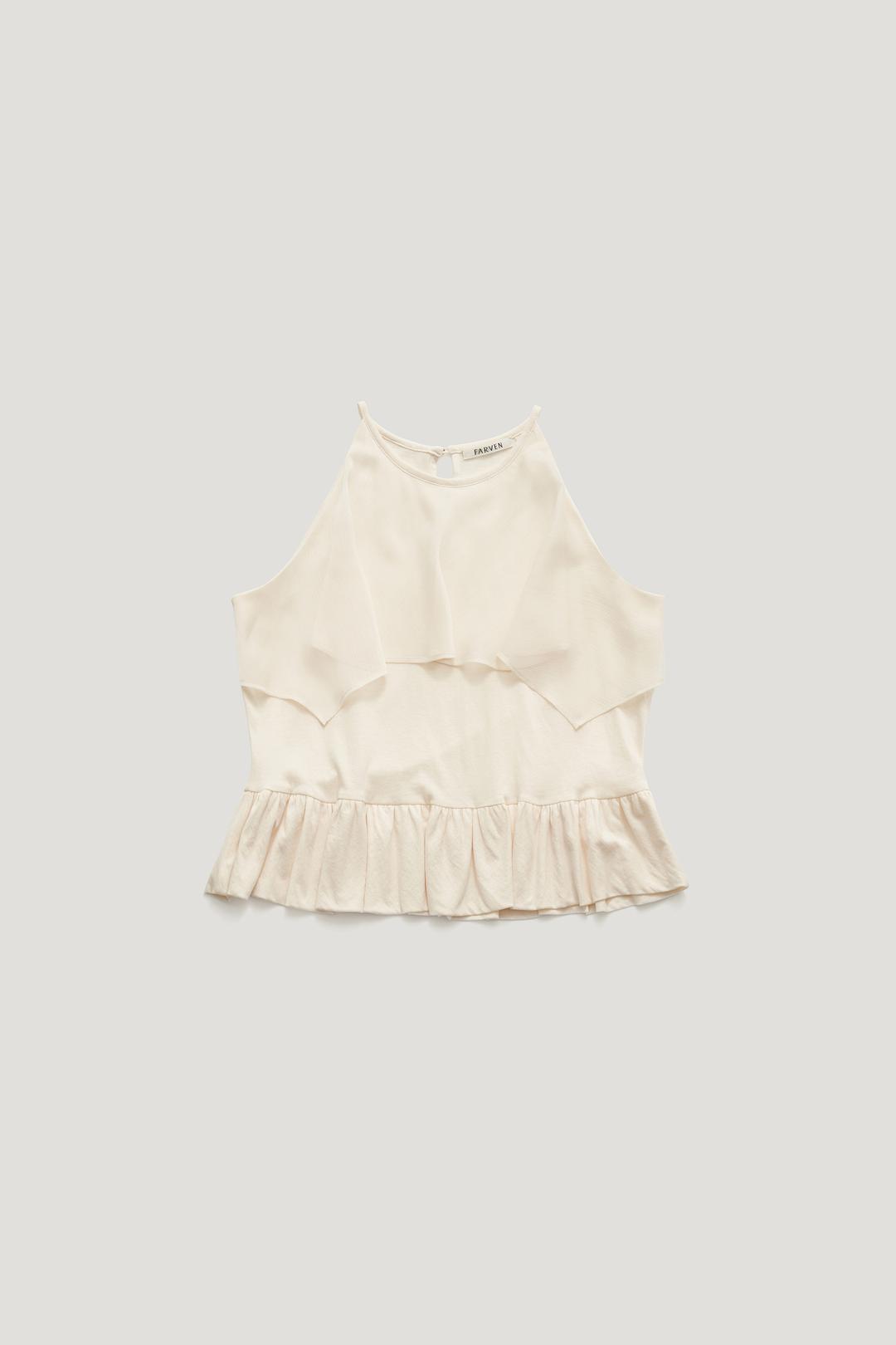 KAIL CANCAN BLOUSE_CREAM IVORY / ₩128,000