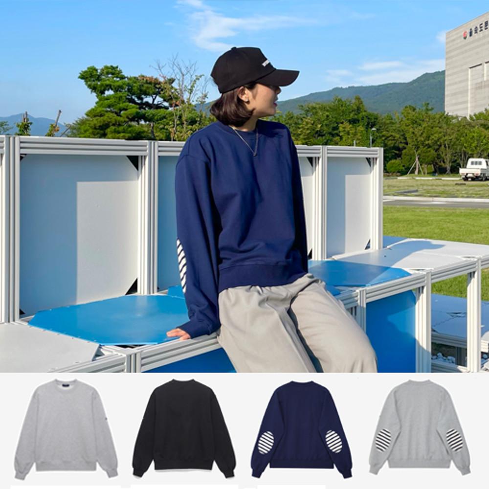 (매장판) 세인트제임스 맨투맨 봉봉 남녀공용 엘보 패치 긴팔 모음