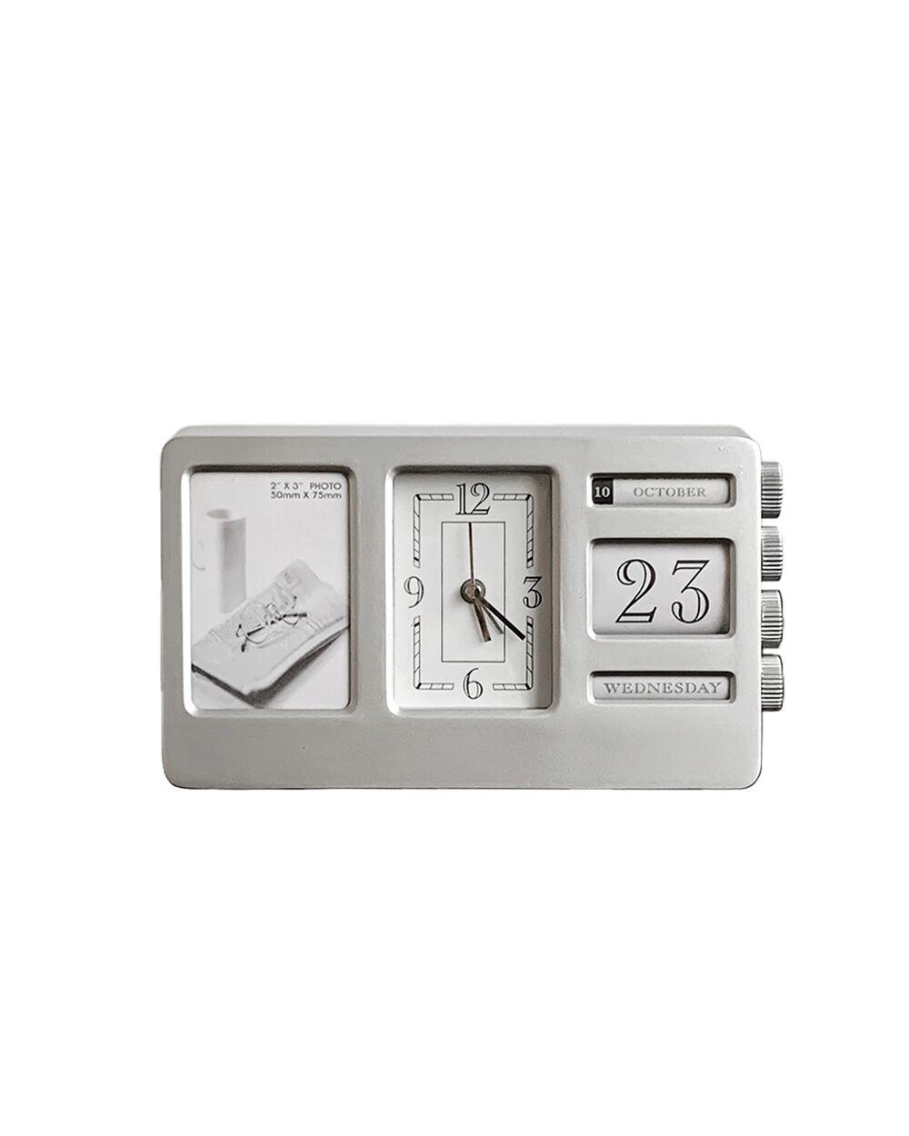 [M.N.S] TABLE CLOCK & PERPETUAL CALENDAR (PHOTO FRAME)