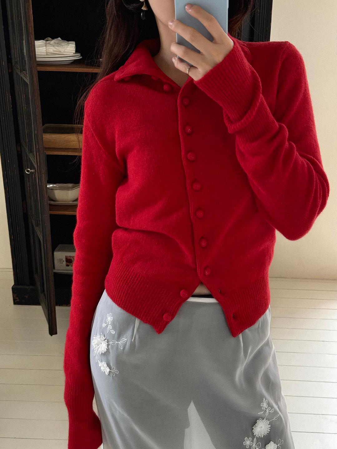 bella button cardigan