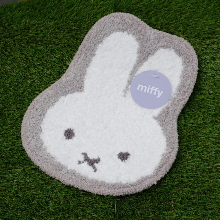 [DBM-2576] ミッフィー フェイス フリーマット グレー [miffy][Dick Bruna]-miffyhouse [ミッフィーハウス]