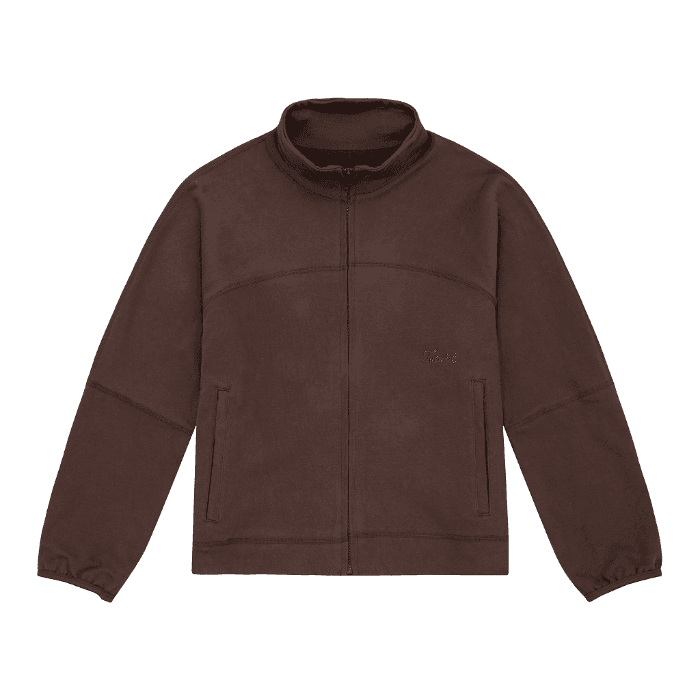 Tuewid Light weight set up Zip up in choco