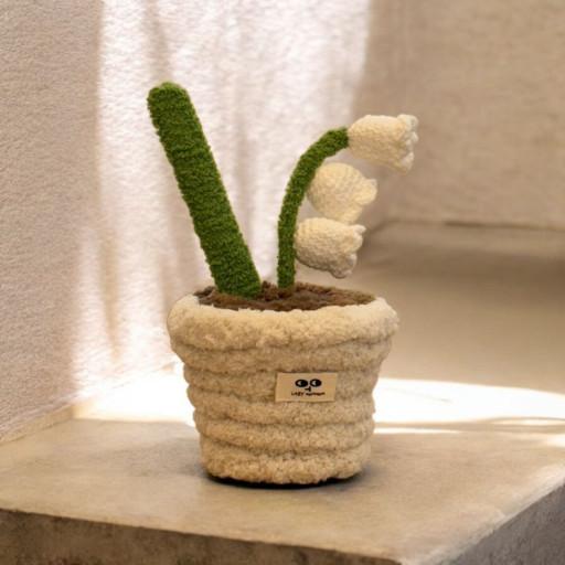 [은방울 뜨개인형] Lazy_nomnom_포근식물