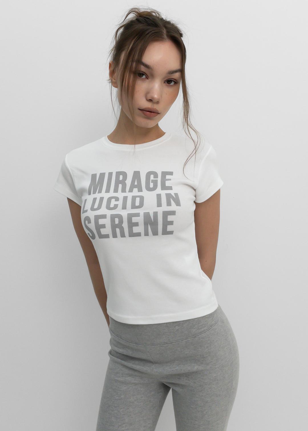 블랙업 [💚봄신상/MADE] 앨시 레터링 라운드넥 반팔티