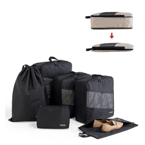 [베리피아] 여행용 캐리어 압축파우치 6종 세트 - 여행가방/소품 | 쿠팡